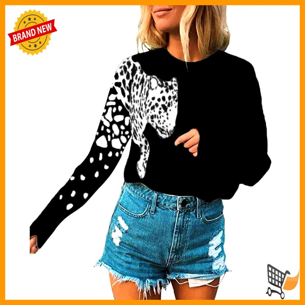 Cropped Pullover Sweater Floral Patchwork Knitted… - image 1